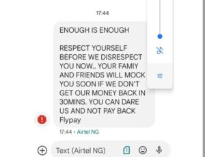 Flypay loan app reviews and harrasments